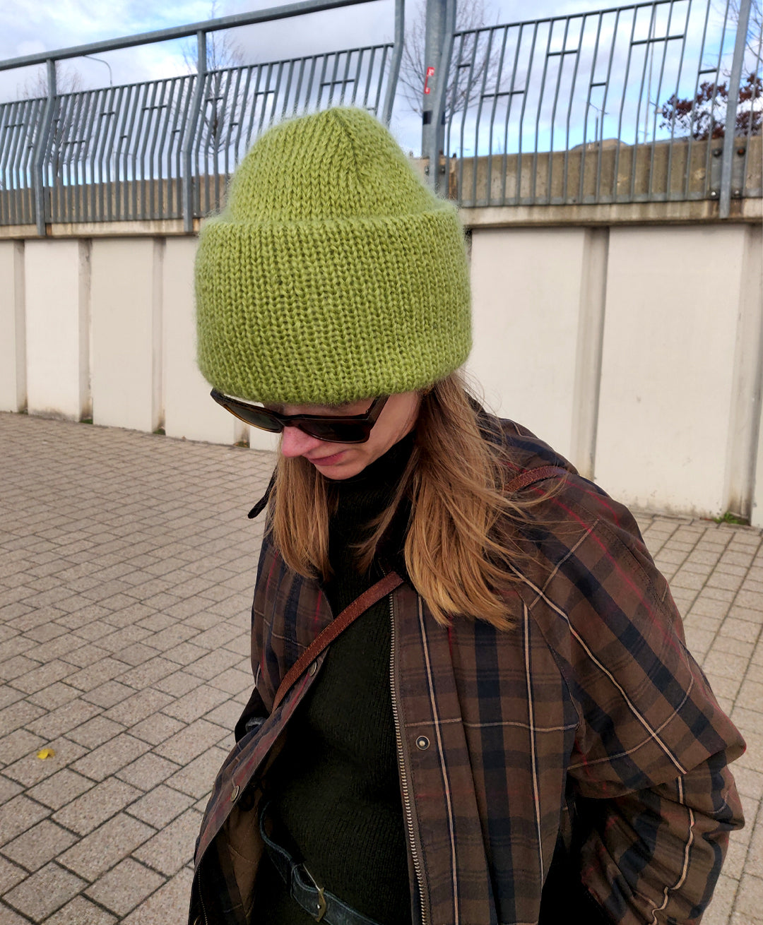 The Cute and Chunky Hat / Lime