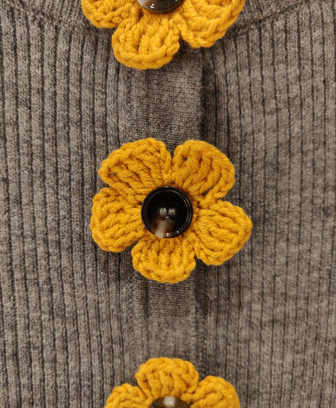 Flower Button Cover
