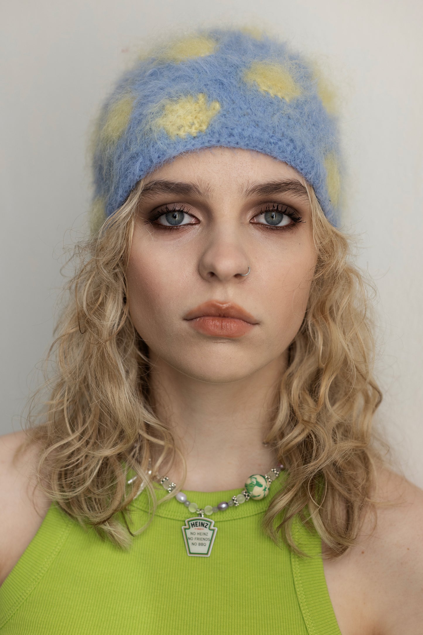 Dots Beanie – Yellow