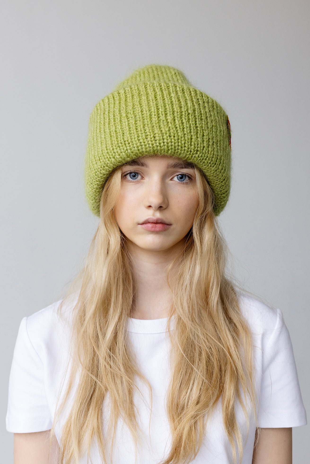 The Cute and Chunky Hat / Lime