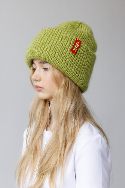 The Cute and Chunky Hat / Lime