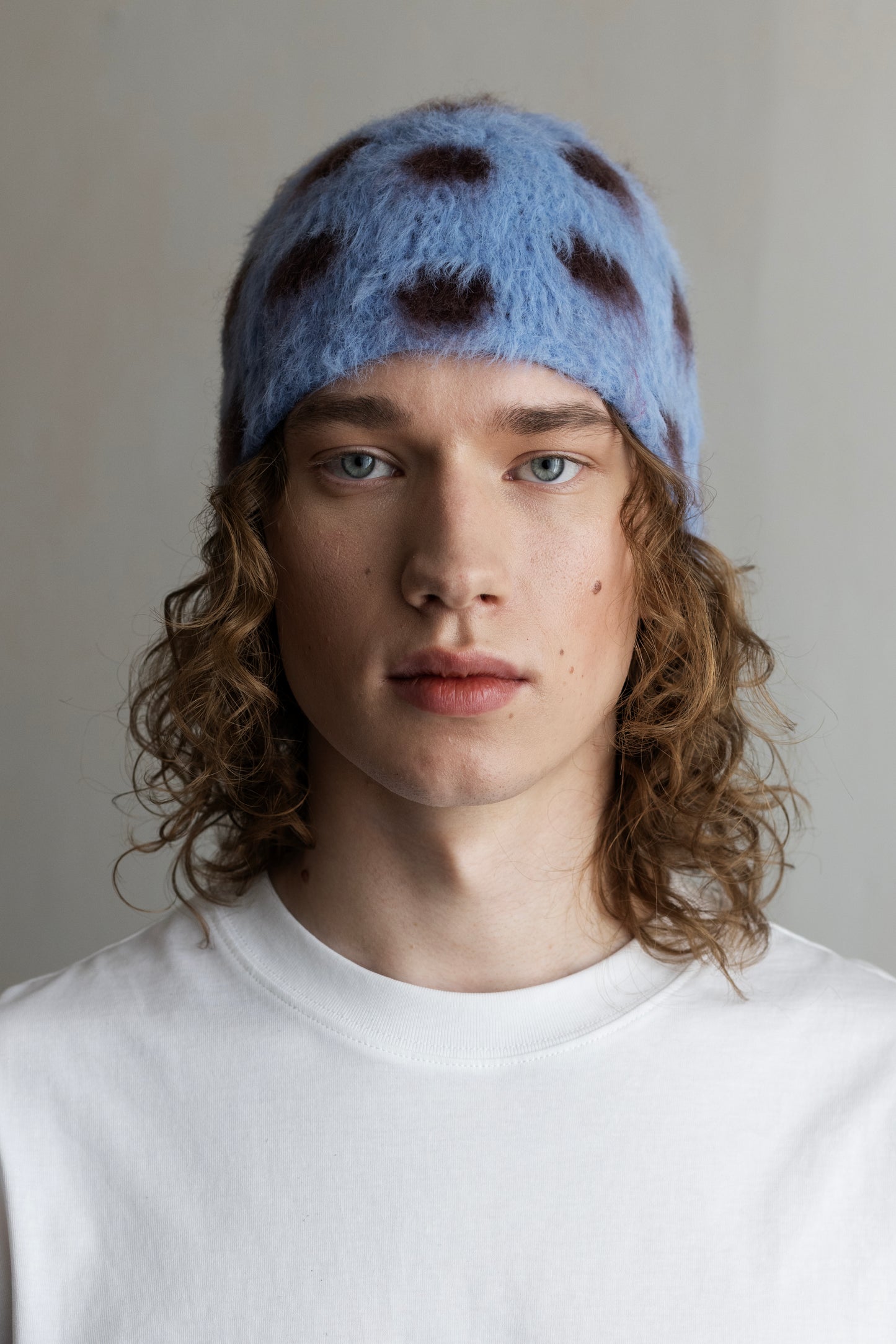 Dots Beanie – Brown