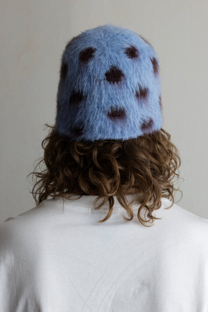 Dots Beanie – Brown