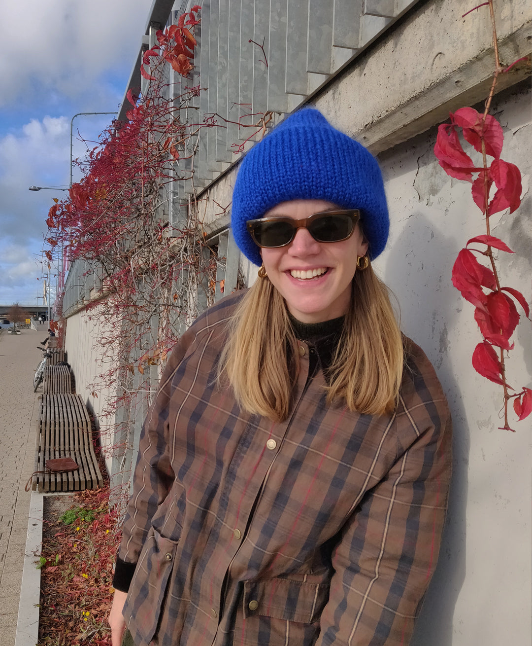 The Cute and Chunky Hat / Blue