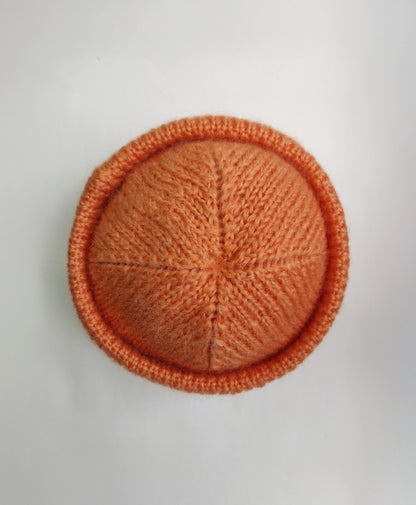 The Cute and Chunky Hat / Light Orange