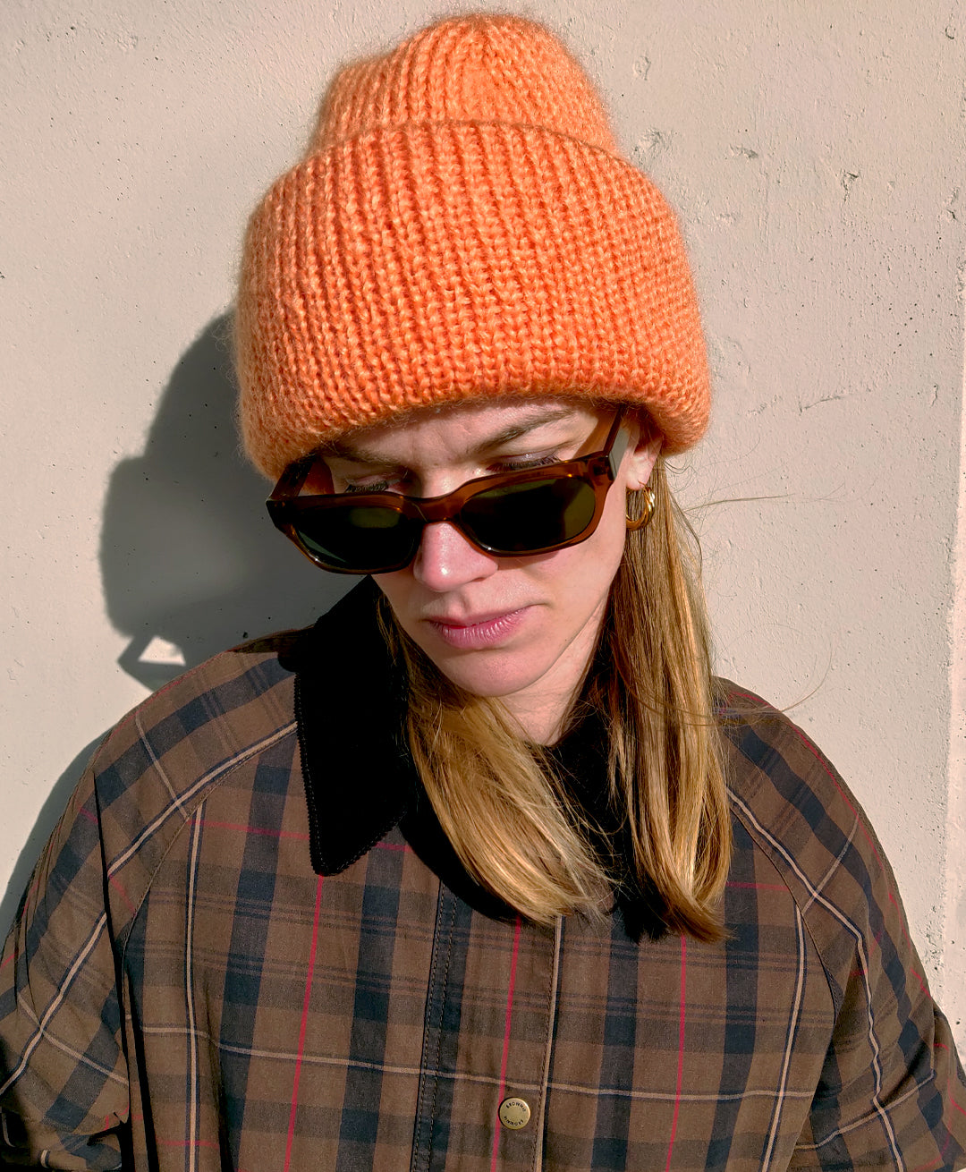 The Cute and Chunky Hat / Light Orange