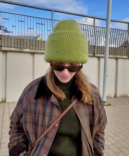 The Cute and Chunky Hat / Lime