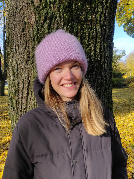 The Cute and Chunky Hat / Violet
